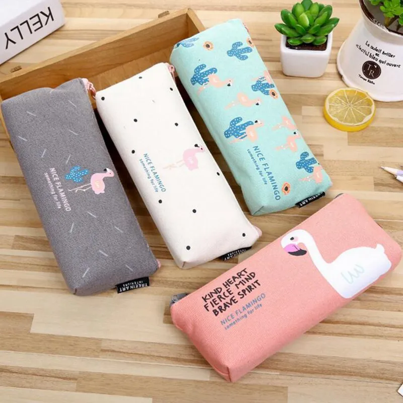 Simple Flamingo Canvas Cosmetic Bag Travel Casual Makeup Bag Neceser Toiletry Kit Organizer Women Make Up Bag Simple Flamingo Canvas Cosmetic Bag Travel Casual Makeup Bag Neceser Toiletry Kit Organizer Women Make Up Bag