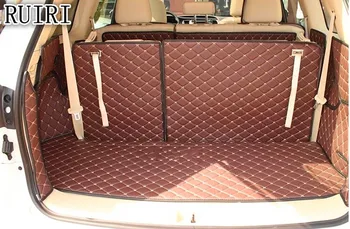 

Newly! Special trunk mats for Toyota Kluger 7 seats 2018-2014 waterproof cargo liner boot carpets for Kluger 2016,Free shipping