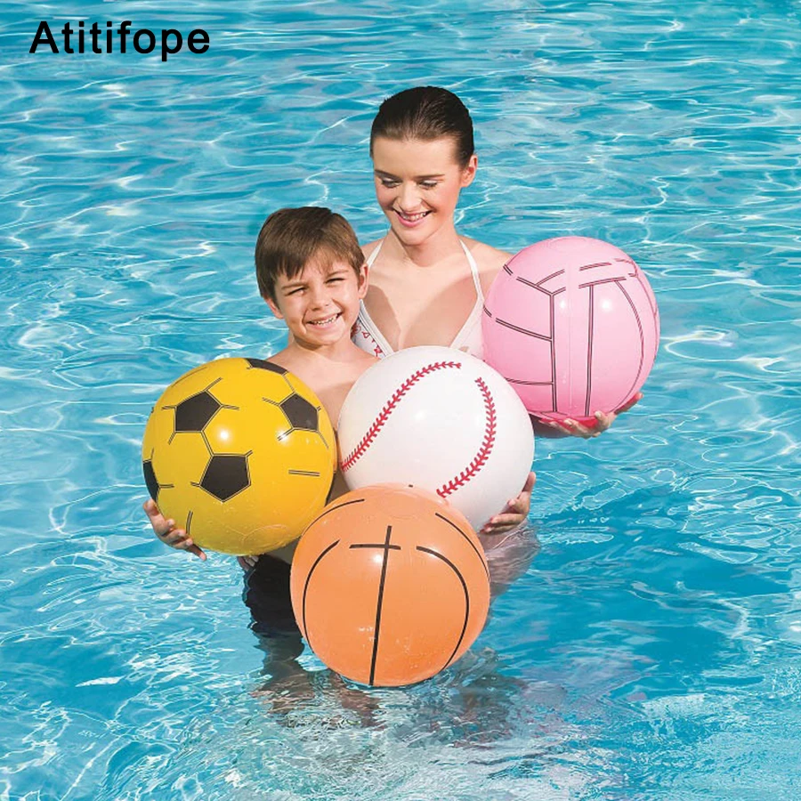 Пластиковые сращивания надувные весело плавучести волейбол на воде плавательный бассейн аксессуары детские игрушки