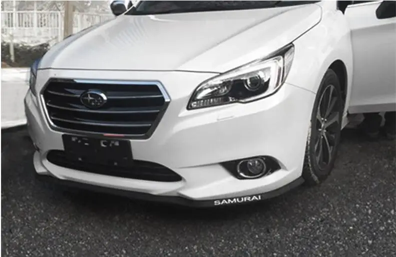 Автомобильный Стайлинг передние бамперы спойлер наклейка для Subaru BRZ Legacy WRX STI VA Justy