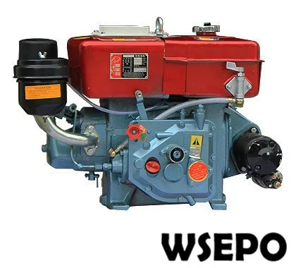 Direto da Fábrica! Água de Refrigeração Aplicado para Gerador Fornecimento E-start Tempos Pequeno Motor Diesel - Bomba Cultivador Wse-r190 10hp 4 água de refrigeração 4 tempos pequeno motor