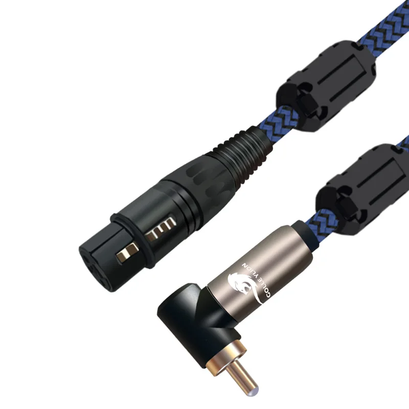 

XLR Female to RCA Male Audio Cable Mixer Consoles Microphones to Recorders Amplifier Unbalanced signal Cord 1m 2m 3m 5m