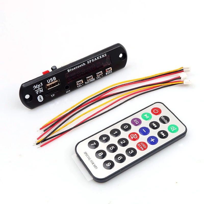 Brand New DIY Bluetooth MP3 Decoding Board Module Car Aux Audio Player