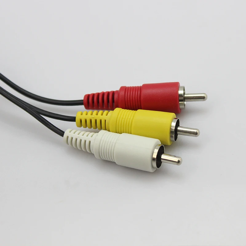 Камера Видео Аудио AV кабель мини usb 3 RCA для Canon 60D 70D 7D 700D 600D SX50 SX60 HS G1X Mark II G7X G16 5diii|av
