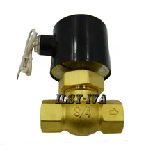 2L соленоид СЕРИИ паровой клапан из нержавеющей стали две позиции с подкладкой, G1/" G2" латунный Соленоидный клапан