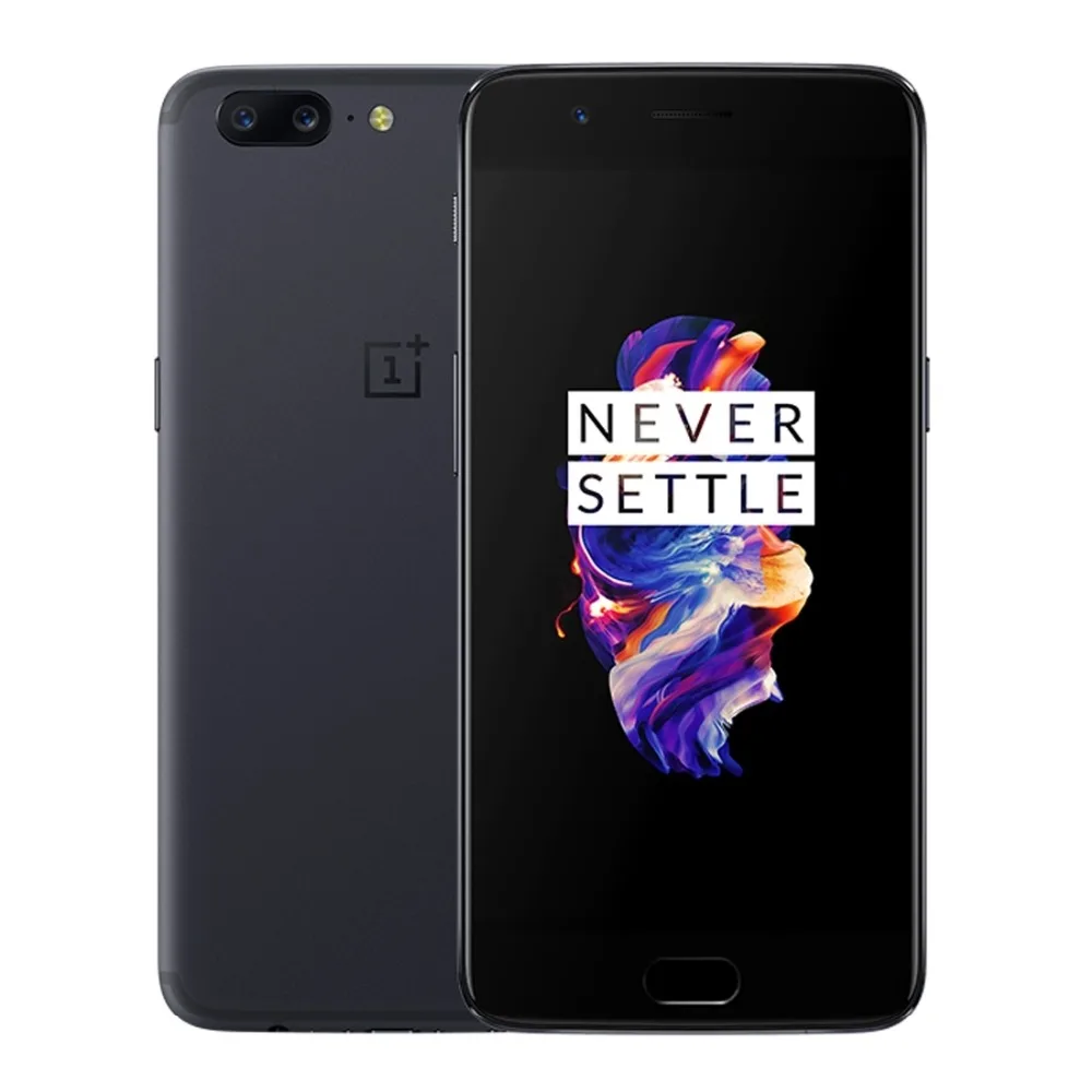 Original Oneplus 5 6GB 64GB Smartphone Snapdragon 835 Octa Core LTE 4G 5.5" 20.0MP Dual Rear Camera Fingerprint Android 7.0 OS