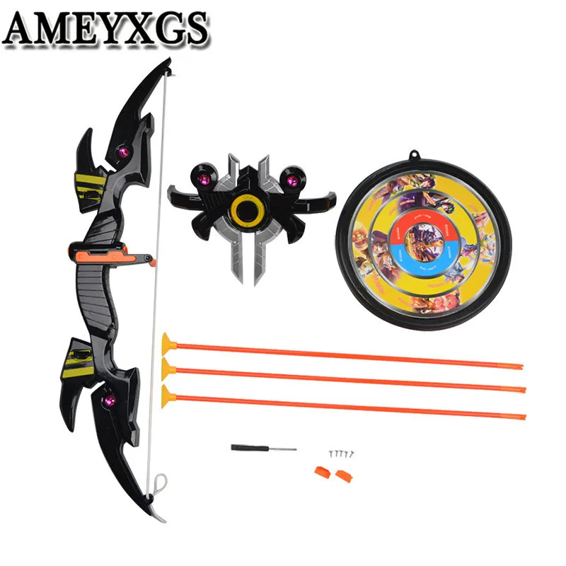 

1Set Archery Kid Sucker Arrows Toy Set Safety Shooting Game Gifts Plastic Children Bow Kit Shooting Sports Training Accessories