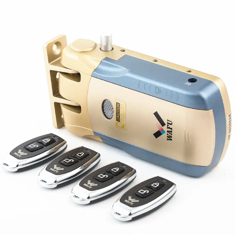 Wafu Security Keyless Smart Remote Door Locks Wireless Invisible