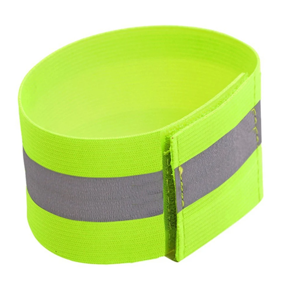 

Reflective Safety Elastic Webbing Night Run Cycling Jogging Riding Bracelet Band Armband Reflector Wrist Ankle Warning Sports