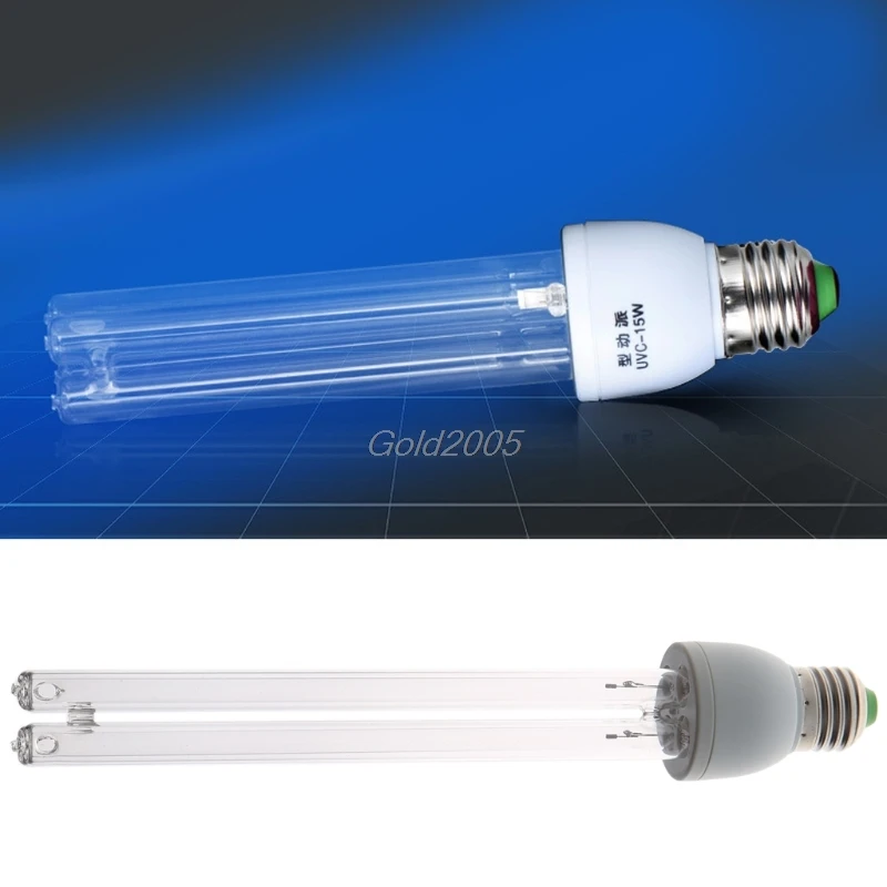 20W E27 AC220V UV Light Tube Bulb Ultraviolet Disinfection Lamp UVC