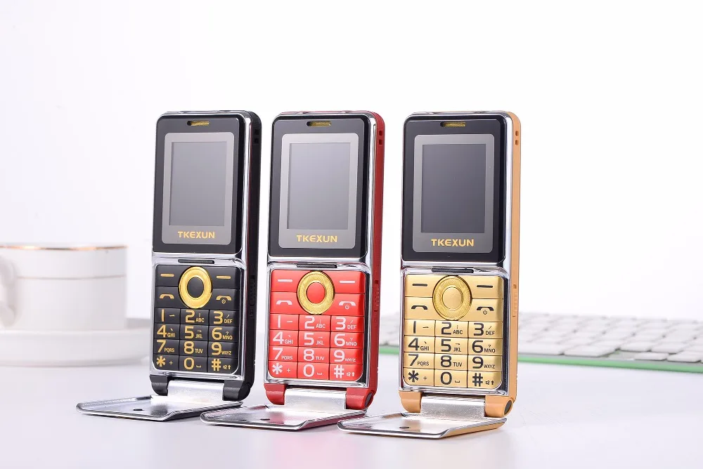 FSMART TKEXUN G6000 мобильный телефон с Откидывающейся Крышкой 1 8 дюйма две sim карты