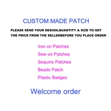 На заказ Высокое качество железа на патчи значки бусины патчи Блестки для всех видов одежды