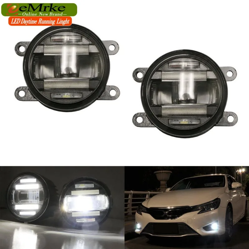 EeMrke стайлинга автомобилей для Opel Vauxhall Astra Corsa D OPC 2007 2011 2 в 1 светодиодный фонарь