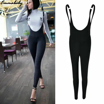 

Women Sports Summer Sleeveless Solid Button Fitness Leggings Pants Jumpsuit Trousers Playsuit Sunsuit Clothes