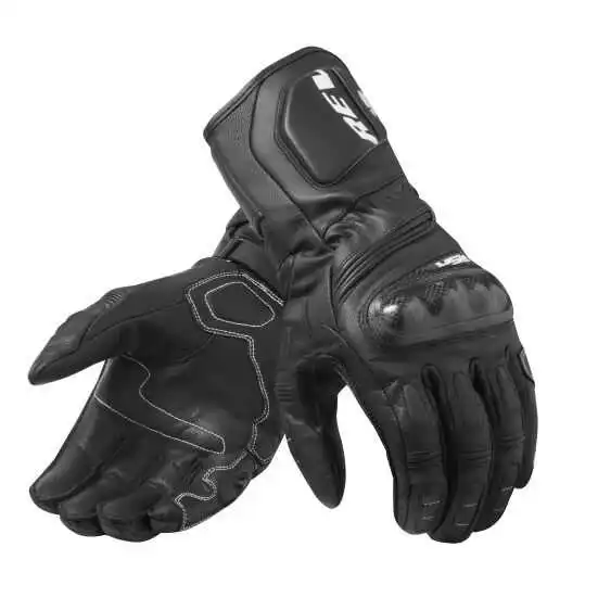 

New Black Sports Revit RSR 3 Leather Gloves Motorrad Motorcycle Touring Driving Leather Gloves