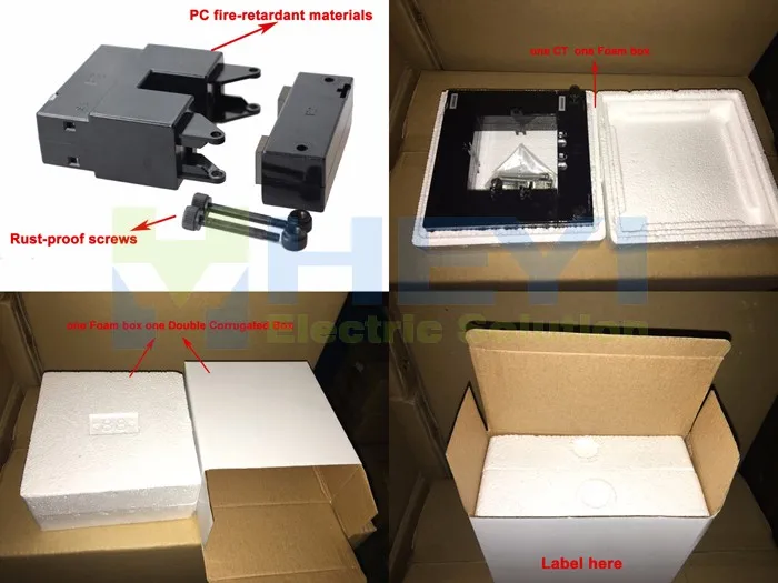 DP packing split core current transformers