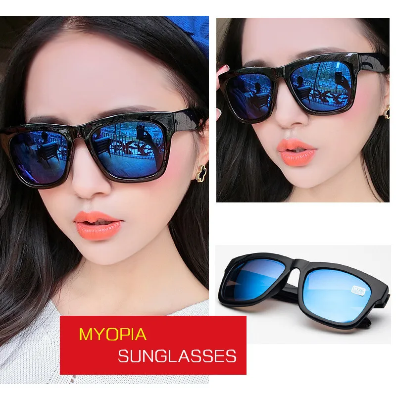 

Kaleidoscope Glasses Fashion Finished Myopia Sunglasses Short sighted Optics Prescription -1.0 -1.5 -2.0 -2.5 -3.0 -3.5 -4.0