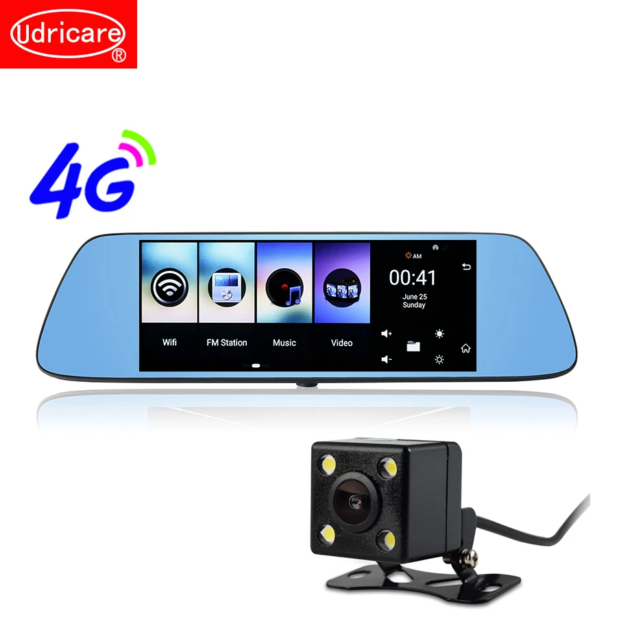 Udricare 8 дюймов 4 г sim-карты Bluetooth телефон Android WiFi gps навигации Full HD 1080 P Двойной