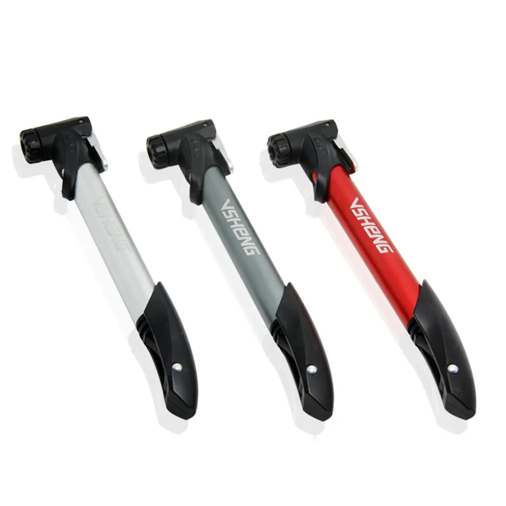 

VSHENG Portable High-pressure Aluminum Alloy Bicycle Mountain Bike Fly Pump Bicycle Riding Repair Equipment
