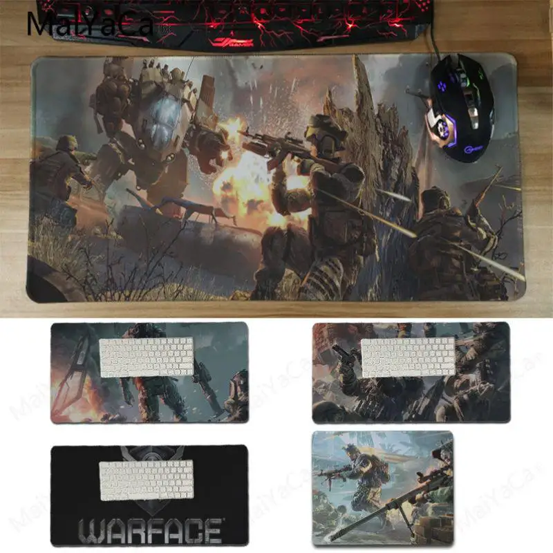 Игровые скоростные мыши Yinuoda Warface розничная продажа маленький резиновый коврик
