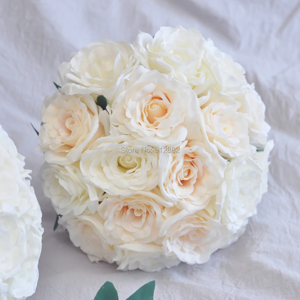 Дизайн шелковые розы для свадебного букета и украшения дома