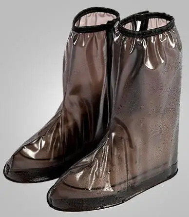Aleafalling модный туфли непромокаемые чехол для женщин и мужчин водонепроницаемый сплошной Полиэстер непромокаемые сапоги портативный - Цвет: Black L