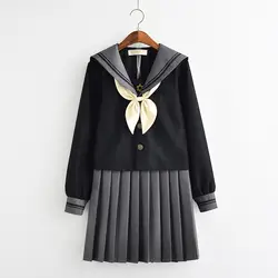 Японский стиль школьная форма Корея карнавал volwassen kostuums uniforme sailor юбка для девочек corea косплэй манга seifuku
