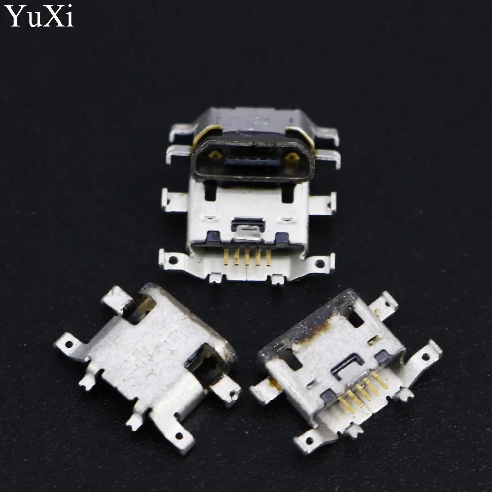 

YuXi Micro usb Charging Port Dock connector for Motorola Moto g4 G4 XT1625 XT1621 mini usb jack socket charging replacement