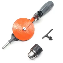 1,5-10 мм Средний деревообрабатывающий ручной коловорот прецизионный ключ с двойным зубчатым колесом ручной встряхиватель сверлильный инструмент