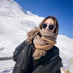 Оптовая продажа женский шарф цена двухсторонний patachwork модный шарф Зимний теплый шалот с кисточками женские шарфы акция