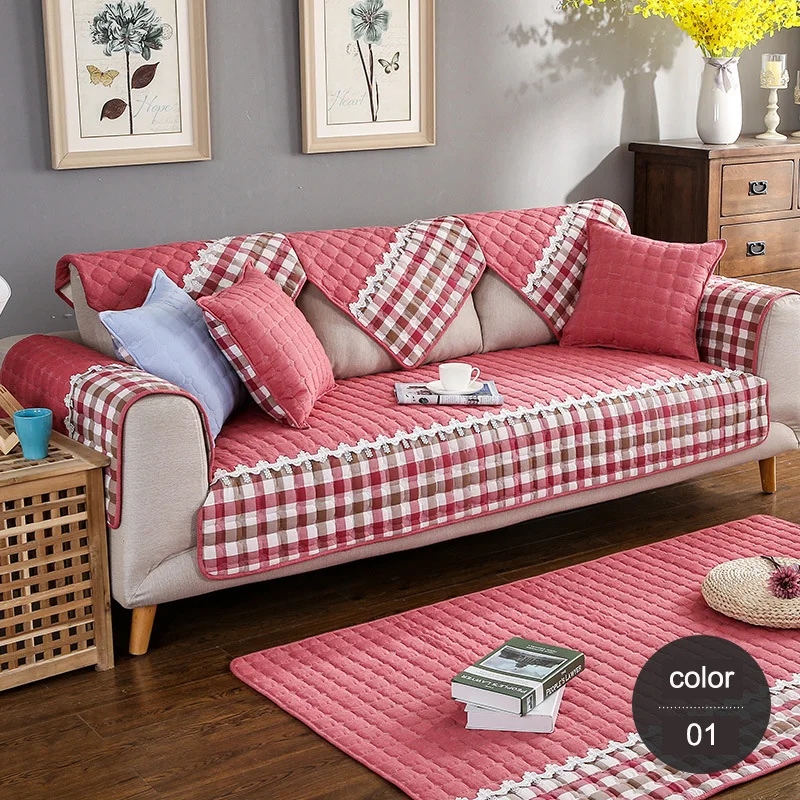 plaid sofa cover armchair cover corner sofa chaise covers for furniture