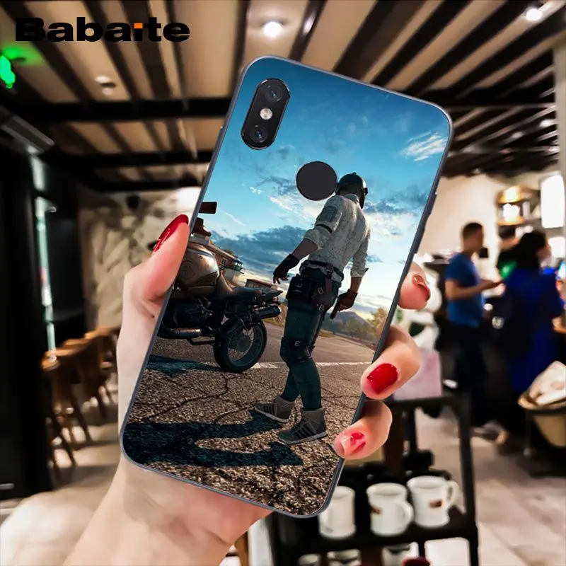 Чехол для телефона Babaite Playerunknown's Battlegrounds PUBG Xiaomi MiA1 A2 lite F1 Redmi8 6A 4X 5Plus S2 Note7 8Pro 5A