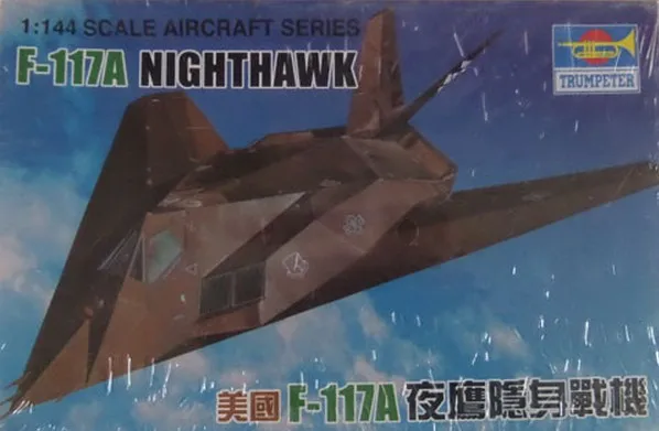 

1: 144 USA F-117A NIGHTHAWK Fighter Military Assembled Aircraft Model