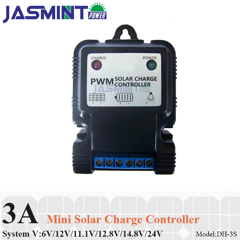 

3A 6V 12V Auto Solar Panel Charge Controller Battery Charger Regulator Home Improvement IP30