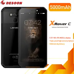 LEAGOO XRover C IP68 NFC Смартфон 5,72 "ips 4 ядра 2 GB 16 GB 13MP двойной камеры 5000 mAh отпечаток лица ID Поддержка ГЛОНАСС