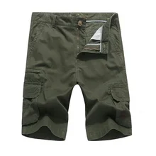 SHIERXI мужские шорты Карго Летние повседневные карманные шорты Masculino мужские джоггеры комбинезон военные короткие брюки плюс размер треники