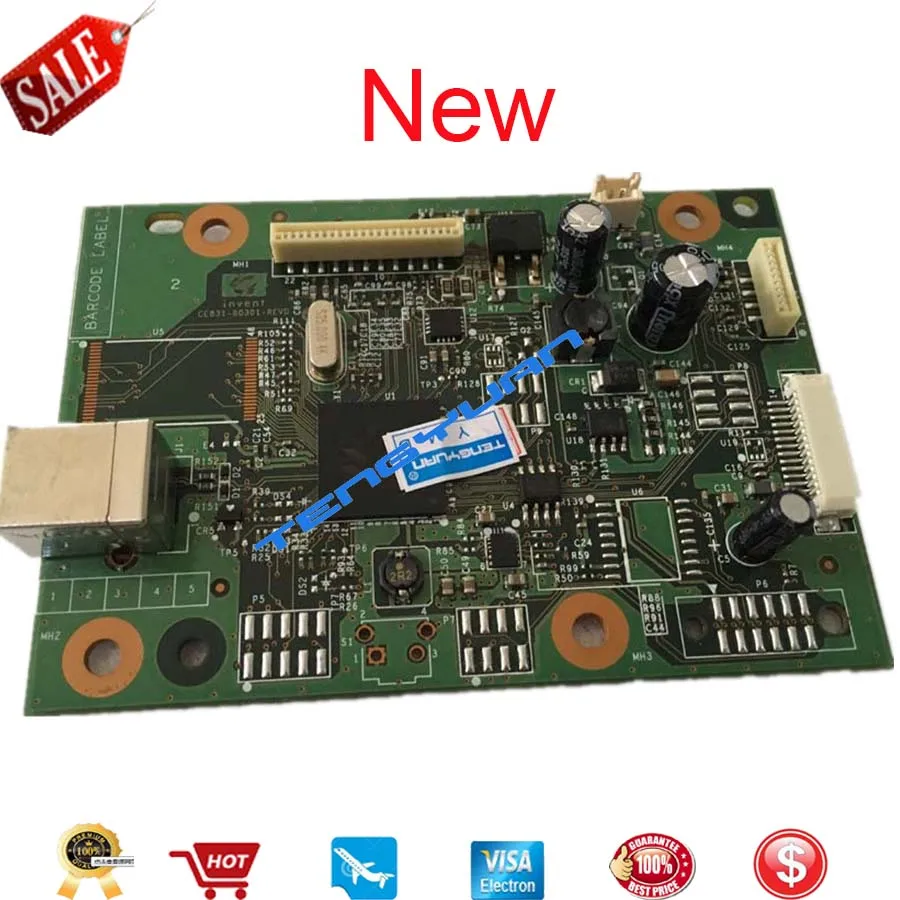 Новая оригинальная детская плата для форматирования PCA Assy материнская HP M1136 M1132 1132
