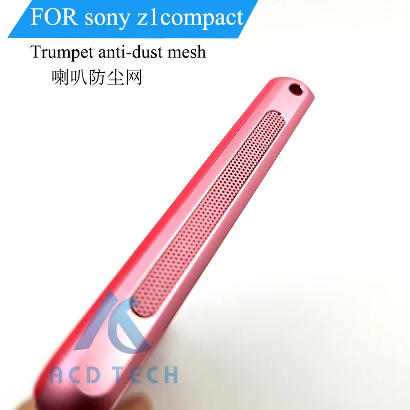 

Original New Anti Dust Mesh for Sony Xperia Z1 compact m51w d5503 Speaker Anti Dust Net at the bottom of the middle frame