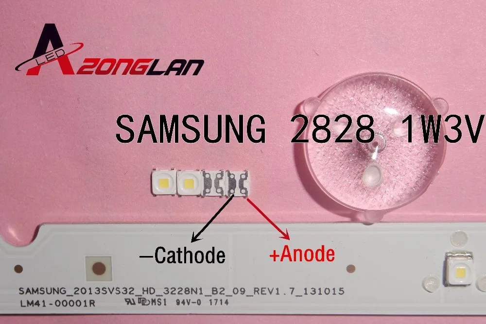 120 шт. светодиодная подсветка для телевизора SAMSUNG 3255 1 5 Вт 3 в 2828|Подвесные