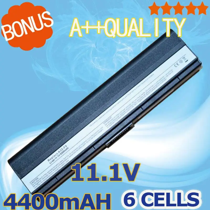 Аккумулятор для ноутбука Asus 90 NER1B1000Y NER1B2000Y 6 ячеек 4400 мач 11 1 в аккумулятор F9 F9Dc F9E F9F