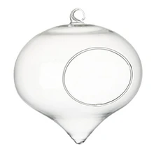 1 шт. милый домашний модный Фонарь Форма прозрачного стекла цветок ваза для свешивающихся растений плантатор хрустальный шар контейнер Свадебный Gard