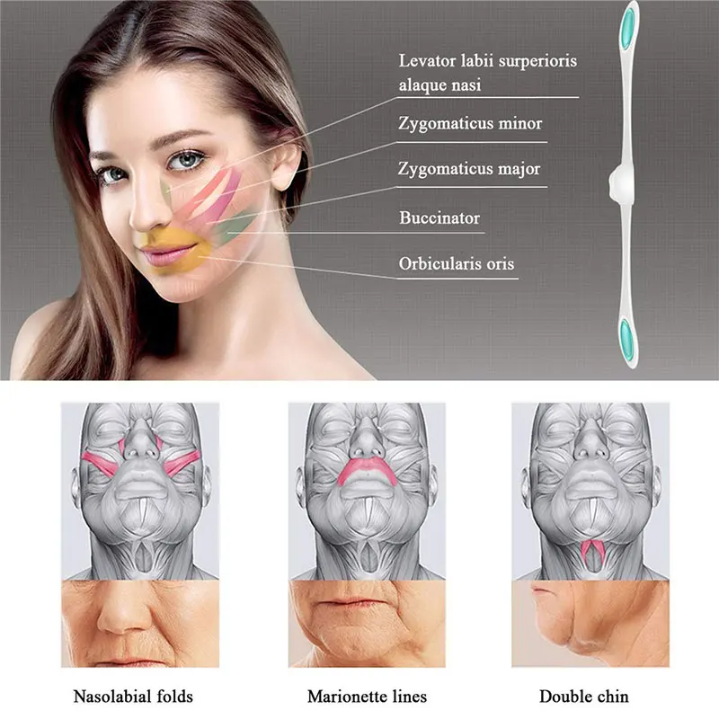 Дропшиппинг лифтинг массаж лица фитнес мышцы тренажер для йоги против старения 3 модели