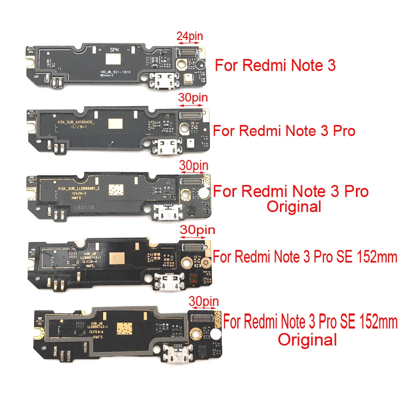 

Power Charge For Xiaomi Redmi Note 3 Note3 Pro USB Dock Connector Charging Port Flex Ribbon Board For Redmi Note 3 Pro SE 152mm