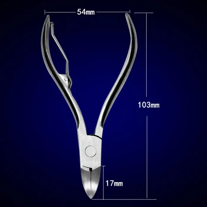 Профессиональные ножные кусачки для ногтей, триммер, кусачки для пароникьи, кусачки для педикюра, инструменты для ухода за ногами из нержавеющей стали
