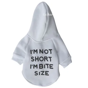 

Pet BITE SIZE Autumn Winter pet dog clothes small dog pug clothing puppy Dog Hoodies Easter