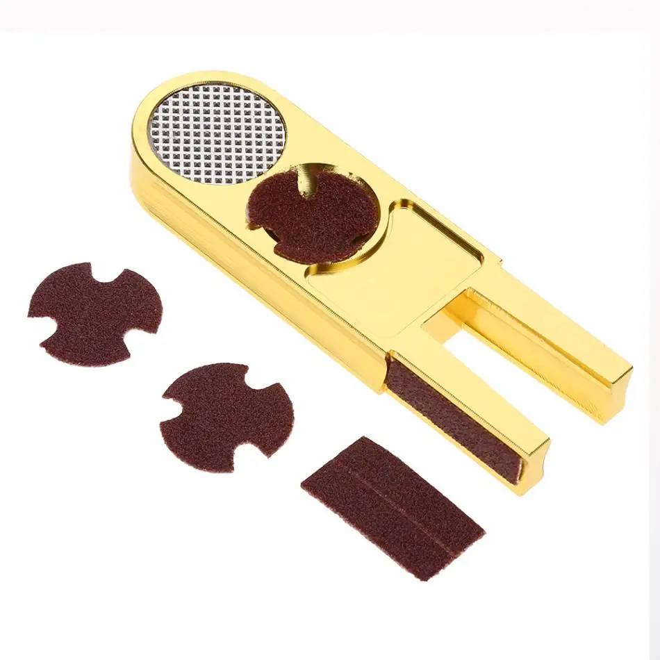

3 in 1 Multifunction U-shape Billiard Cue Tip Trimmer Shaper Tapper Repair Tool Billiard Accessories