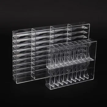 

New Clear 40 Grids Make Up Organizer Acrylic Cosmetic Makeup Bracelet Holder Large Storage Box Powder Jewelry Shelf Escritorio
