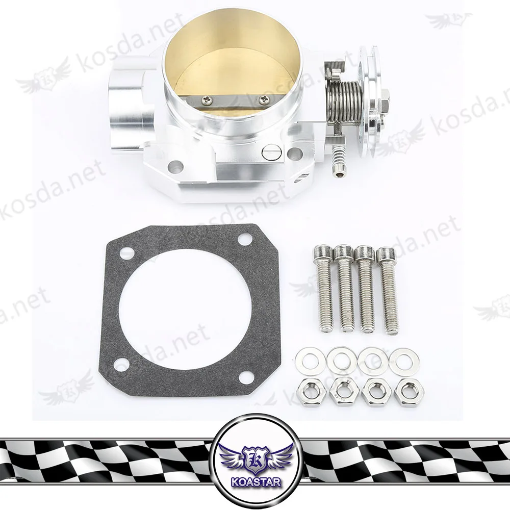 

Alumium 70mm Racing Car Throttle Body Intake Manifold Fit For B16 B18 D16 F22 B20 D/B/H/F EF EG EK DC2 H22 D15 D16