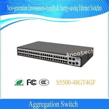 

DAHUA Aggregation Switch New-generation Environment-friendly & Energy-saving Ethernet Switches Without Logo S5500-48GT4GF