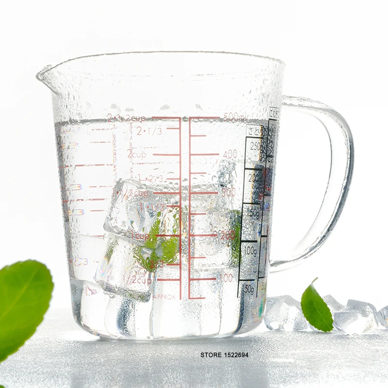 Premium 500ml Glass Measuring Cup Clear Nut Milk Cup With Measurements Fashion Design Free Shipping Cup Drawing Cup Batterymeasure Blood Pressure Sphygmomanometer Aliexpress